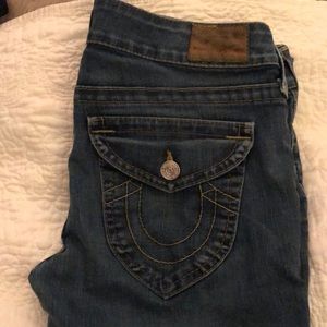 True religion jeans size 32 world tour